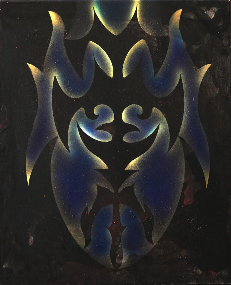 Bez tytułu, akryl na płótnie, 2022