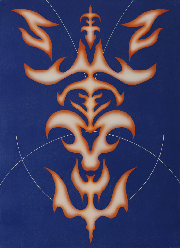 Bez tytułu, akryl na płótnie, 2022