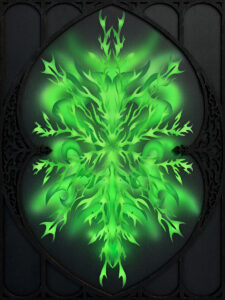 Iconodulia III, akryl na desce, 40x30cm, 2023